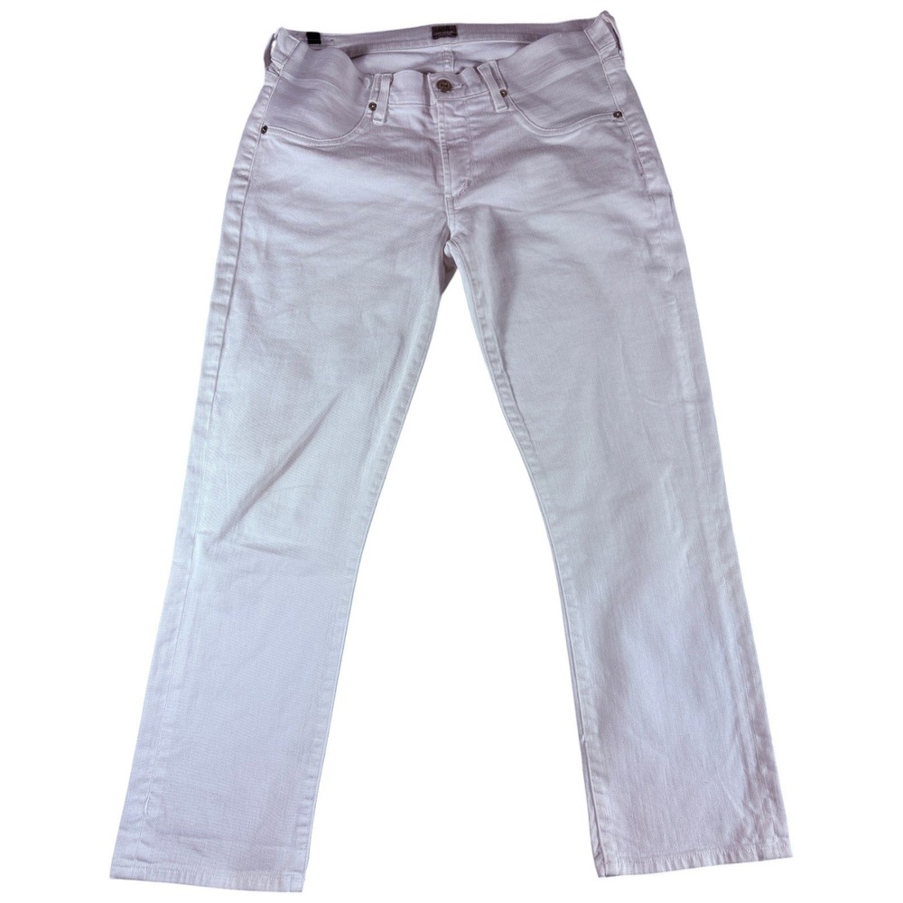 Citizens of Humanity Jeans Mens 31 White Straight Premium Midrise BoHO Y2K Style